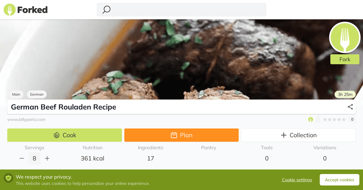 German Beef Rouladen Recipe | Forked