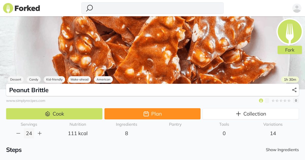 Peanut Brittle | Forked